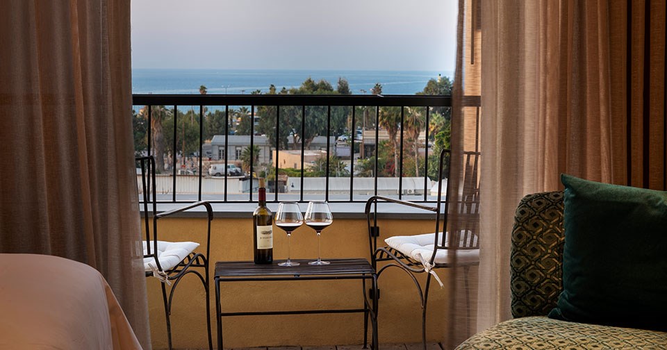 מלון דריסקו תל אביב - חדר פרימיום עם נוף לים